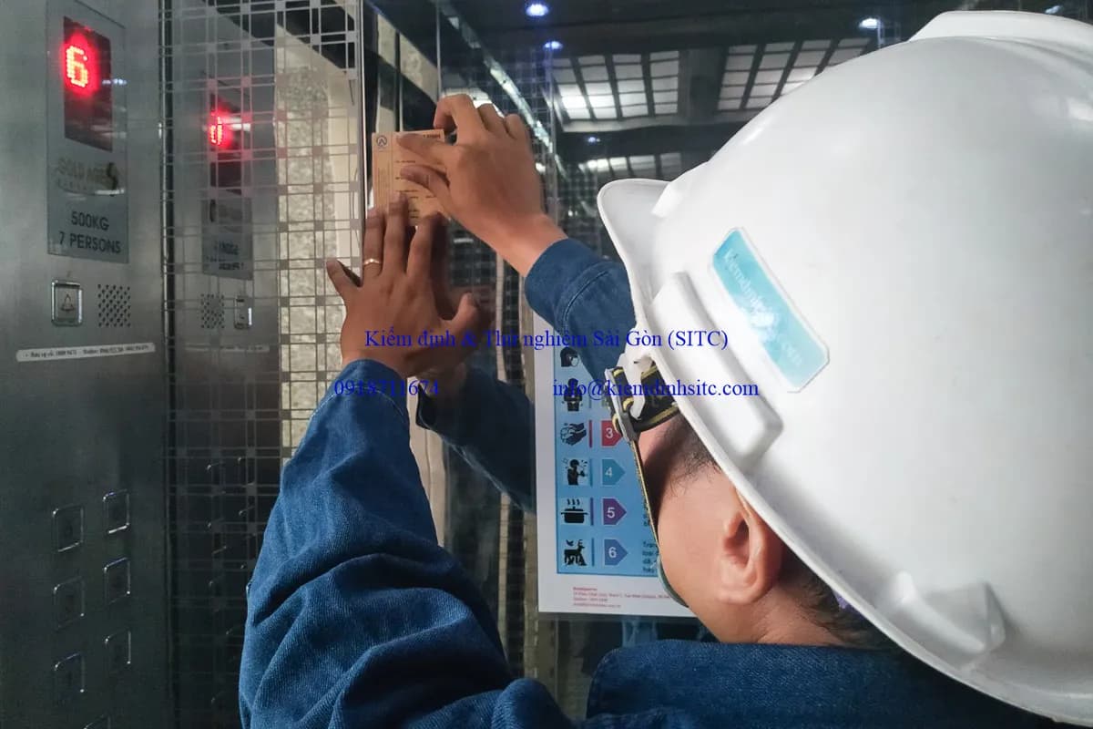 Những vấn đề cần lưu ý trong kiểm định thang máy - hình 3