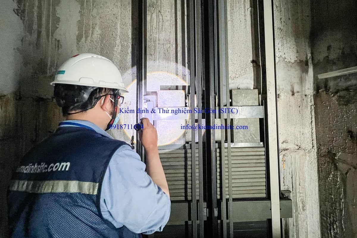 Những vấn đề cần lưu ý trong kiểm định thang máy - hình 2