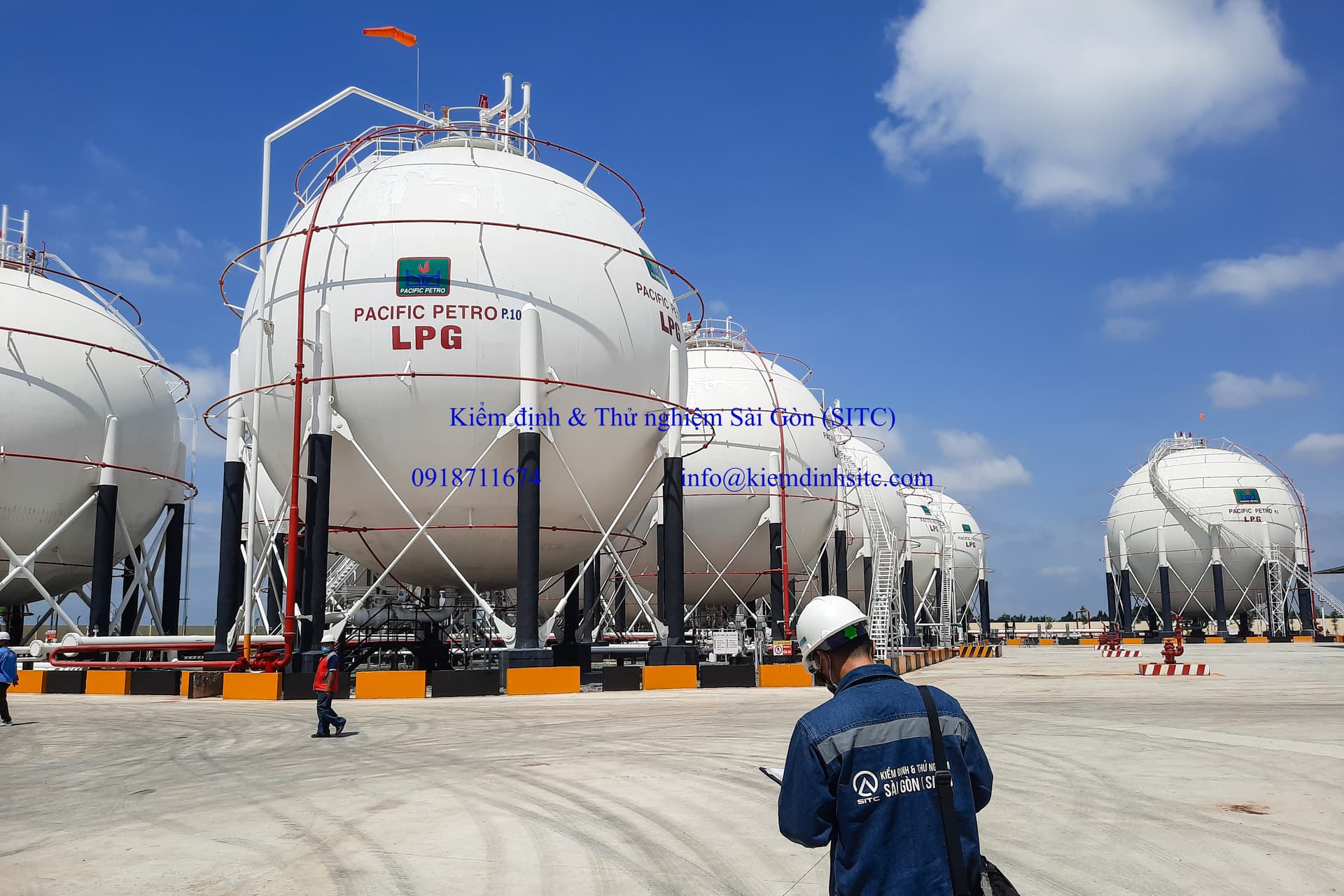 Kiểm định bồn chứa khí đốt hóa lỏng (LPG)
