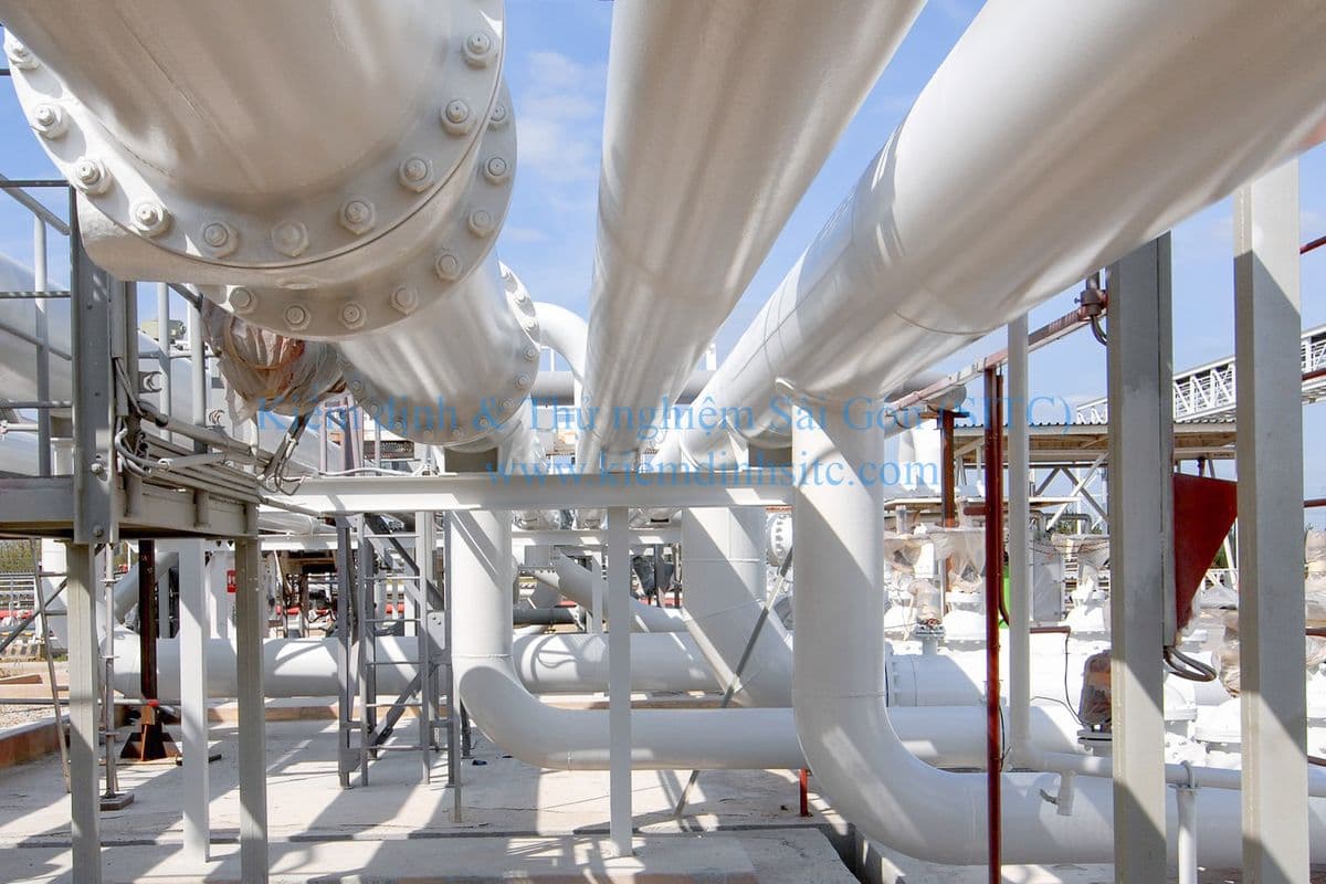 Kiểm định hệ thống đường ống dẫn khí đốt