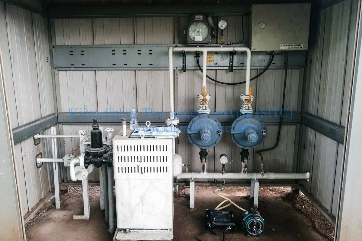 Kiểm tra rò rỉ hệ thống cung cấp khí đốt LPG