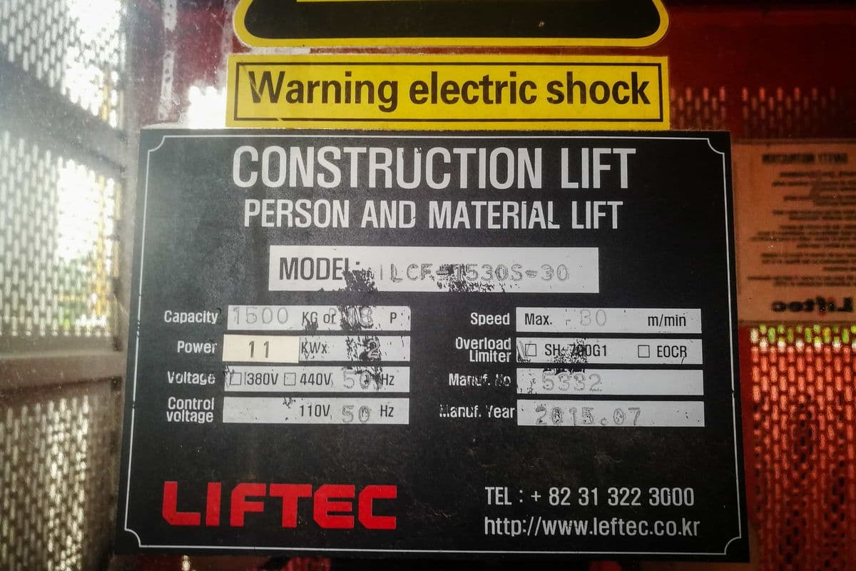 Kiểm định vận thăng nâng hàng