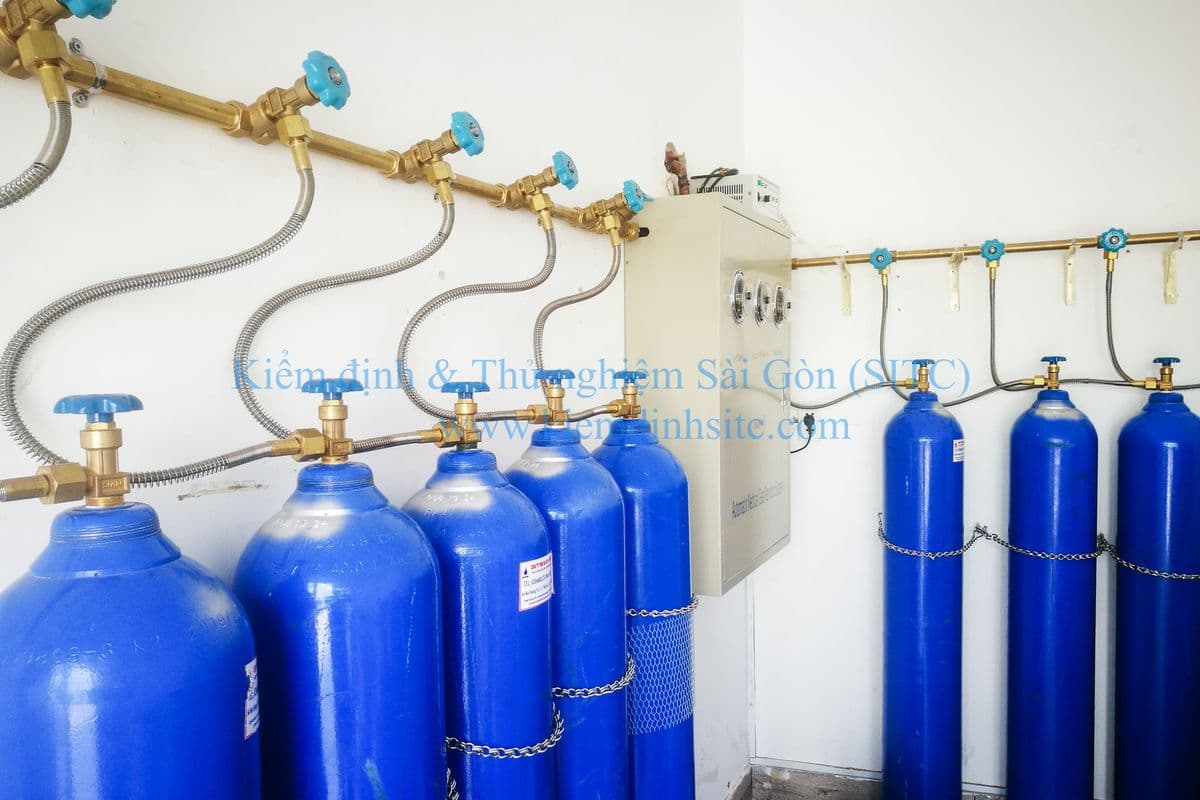 Kiểm định kỹ thuật an toàn hệ thống cung cấp khí y tế