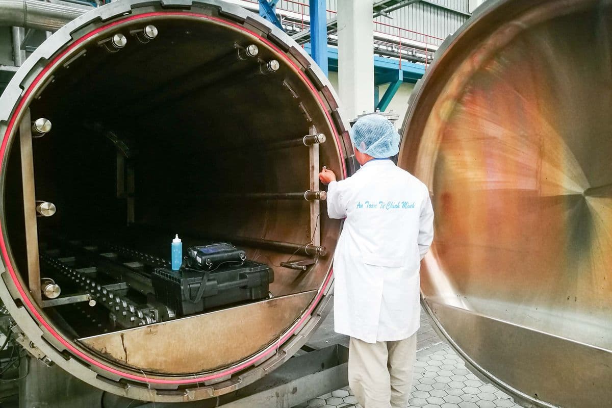 kiểm định bình chịu áp lực - siêu âm nồi hấp